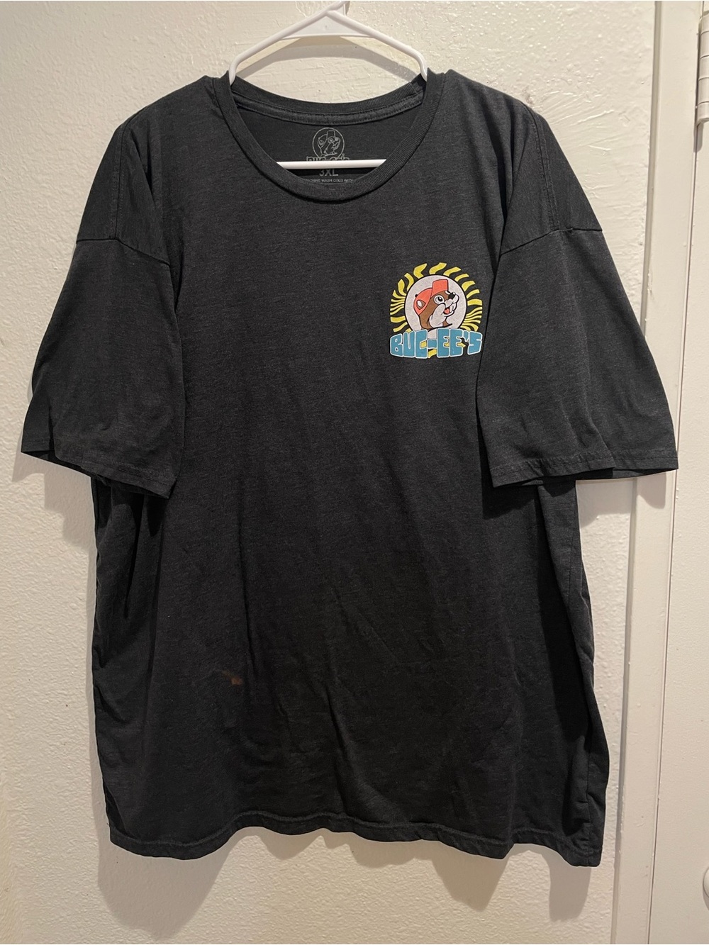 Buc-ee's 🚚 Beaver Logo Short Sleeve Road Trip T-Shirt Mens 3XL